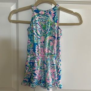 Lilly Pulitzer Girls Romper XS